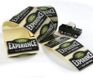 printed adhesive labels